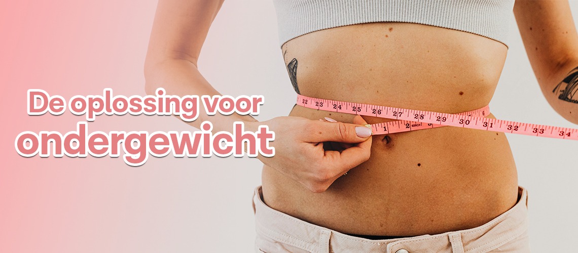 ondergewicht oplossing